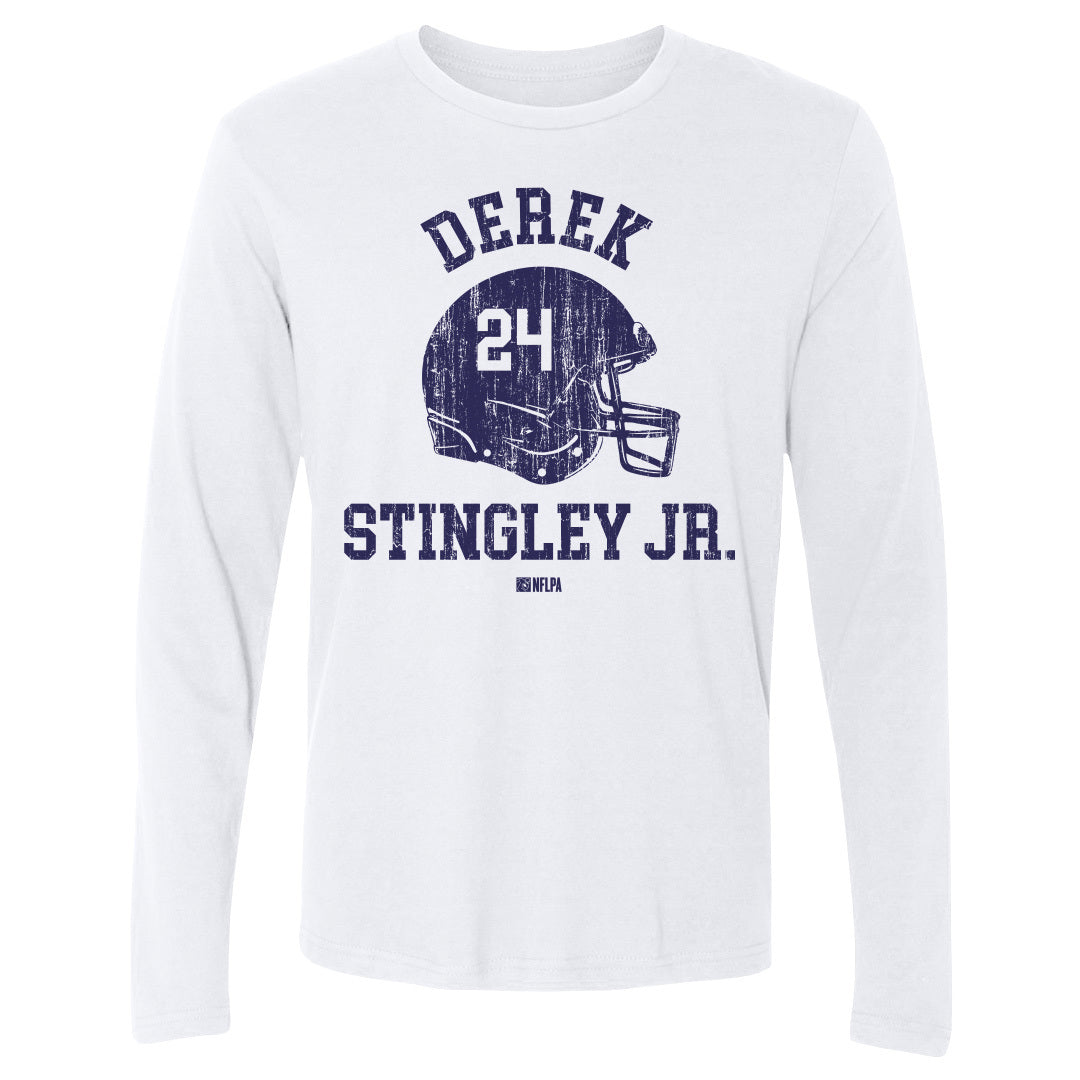 Derek Stingley Jr. Men's Long Sleeve T-Shirt | 500 LEVEL