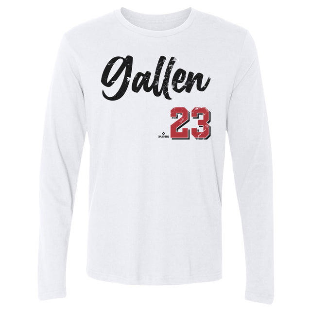 Zac Gallen Men's Long Sleeve T-Shirt | 500 LEVEL