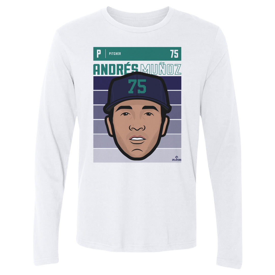 Andres Munoz Men's Long Sleeve T-Shirt | 500 LEVEL