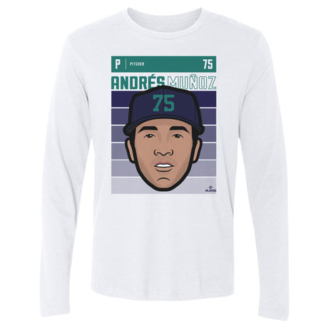 Andres Munoz Men's Long Sleeve T-Shirt | 500 LEVEL