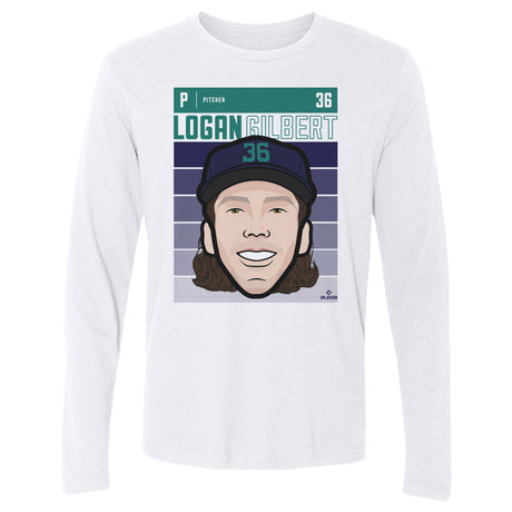 Logan Gilbert Men's Long Sleeve T-Shirt | 500 LEVEL