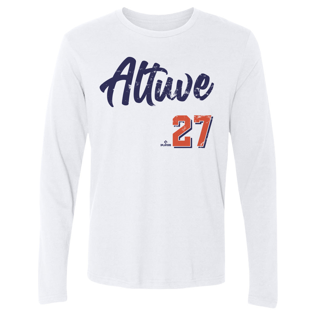 Jose Altuve Men's Long Sleeve T-Shirt | 500 LEVEL
