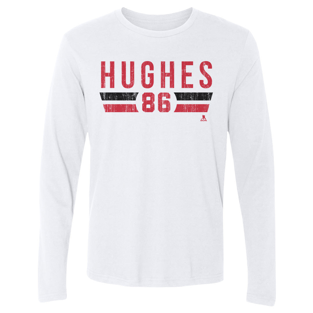 Jack Hughes Men's Long Sleeve T-Shirt | 500 LEVEL