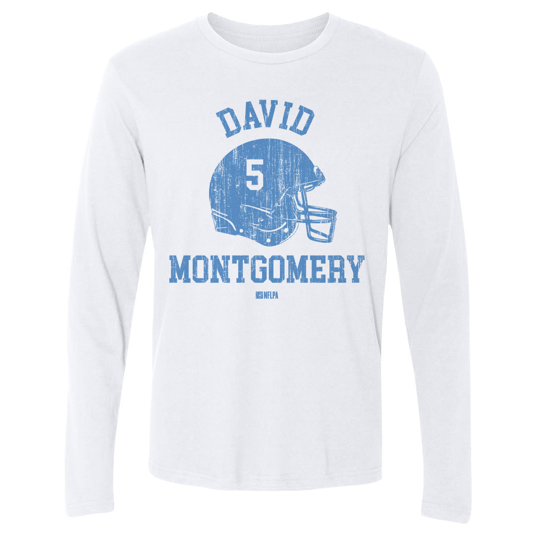 David Montgomery Men&#39;s Long Sleeve T-Shirt | 500 LEVEL