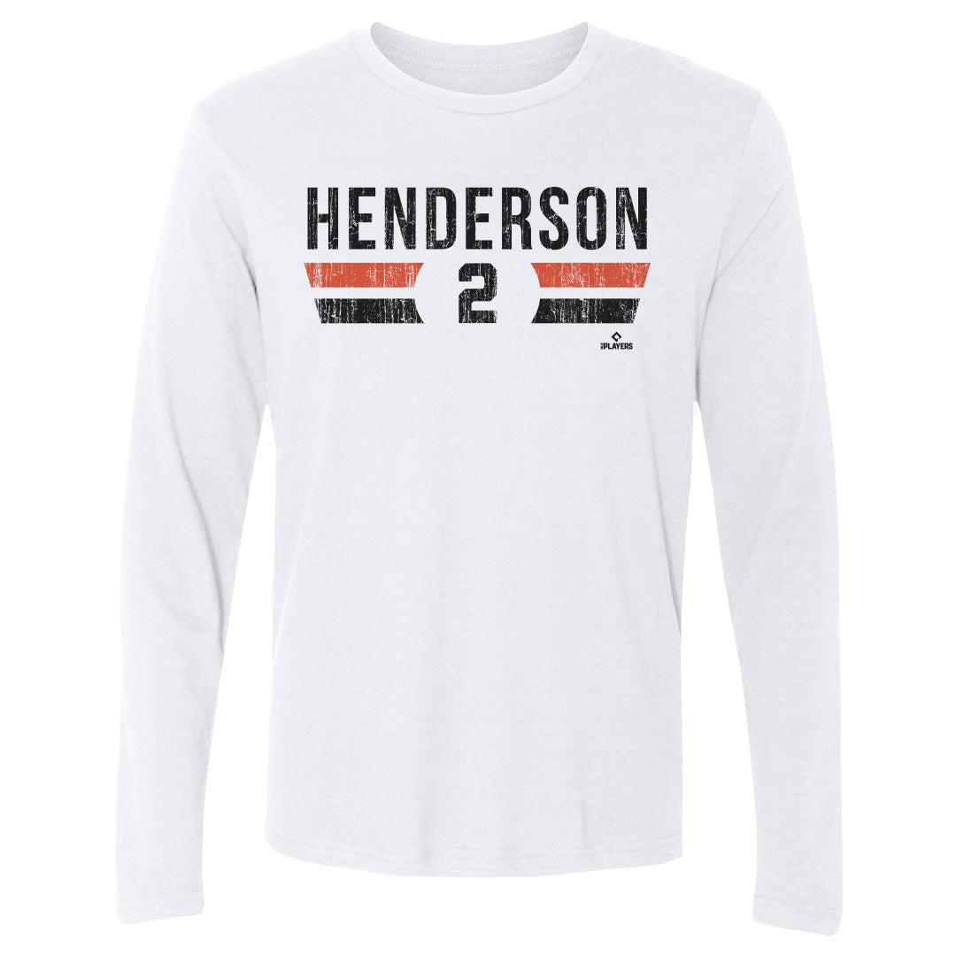 Gunnar Henderson Men's Long Sleeve T-Shirt | 500 LEVEL