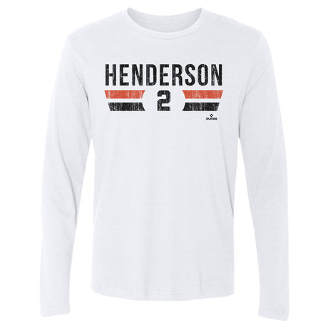 Gunnar Henderson Men's Long Sleeve T-Shirt | 500 LEVEL