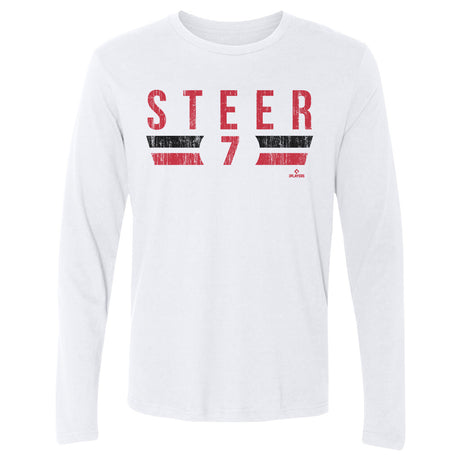 Spencer Steer Men's Long Sleeve T-Shirt | 500 LEVEL