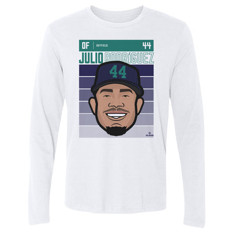 Julio Rodriguez Men's Long Sleeve T-Shirt | 500 LEVEL
