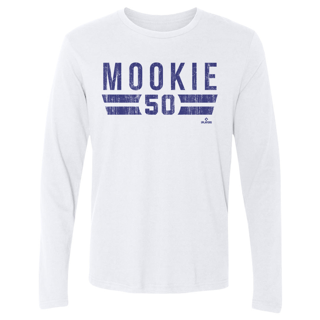 Mookie Betts Men's Long Sleeve T-Shirt | 500 LEVEL