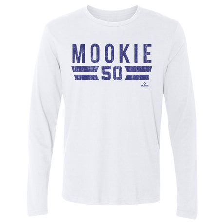 Mookie Betts Men's Long Sleeve T-Shirt | 500 LEVEL