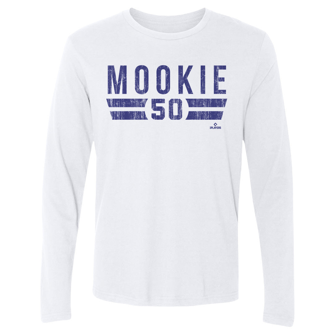 Mookie Betts Men&#39;s Long Sleeve T-Shirt | 500 LEVEL