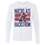 Nicklas Backstrom Men's Long Sleeve T-Shirt | 500 LEVEL
