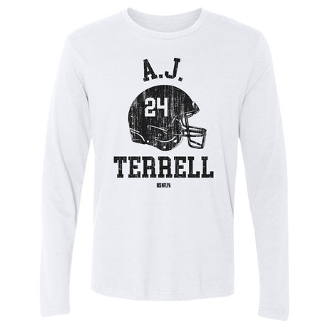 A.J. Terrell Men's Long Sleeve T-Shirt | 500 LEVEL