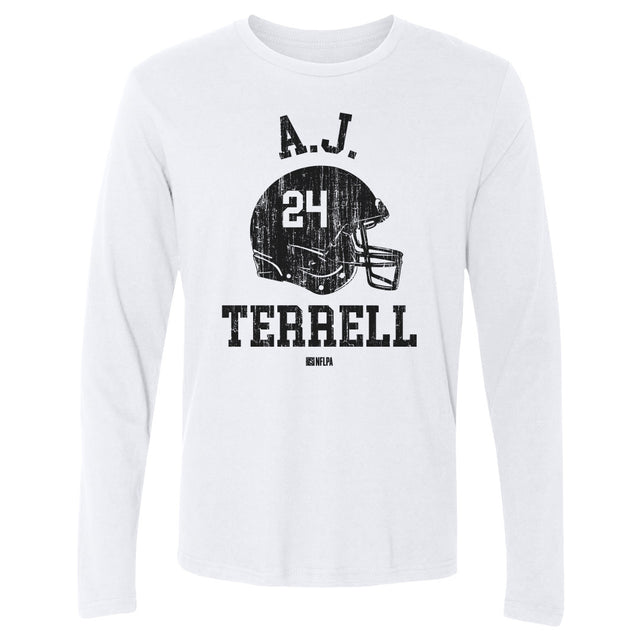 A.J. Terrell Men's Long Sleeve T-Shirt | 500 LEVEL