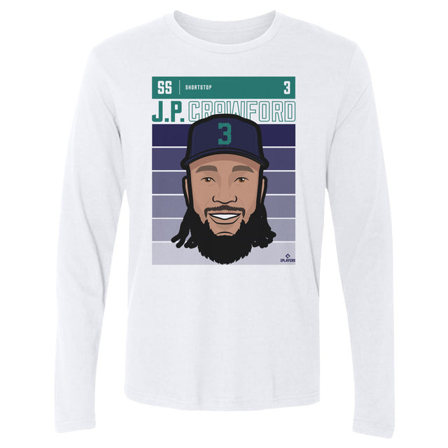 J.P. Crawford Men's Long Sleeve T-Shirt | 500 LEVEL