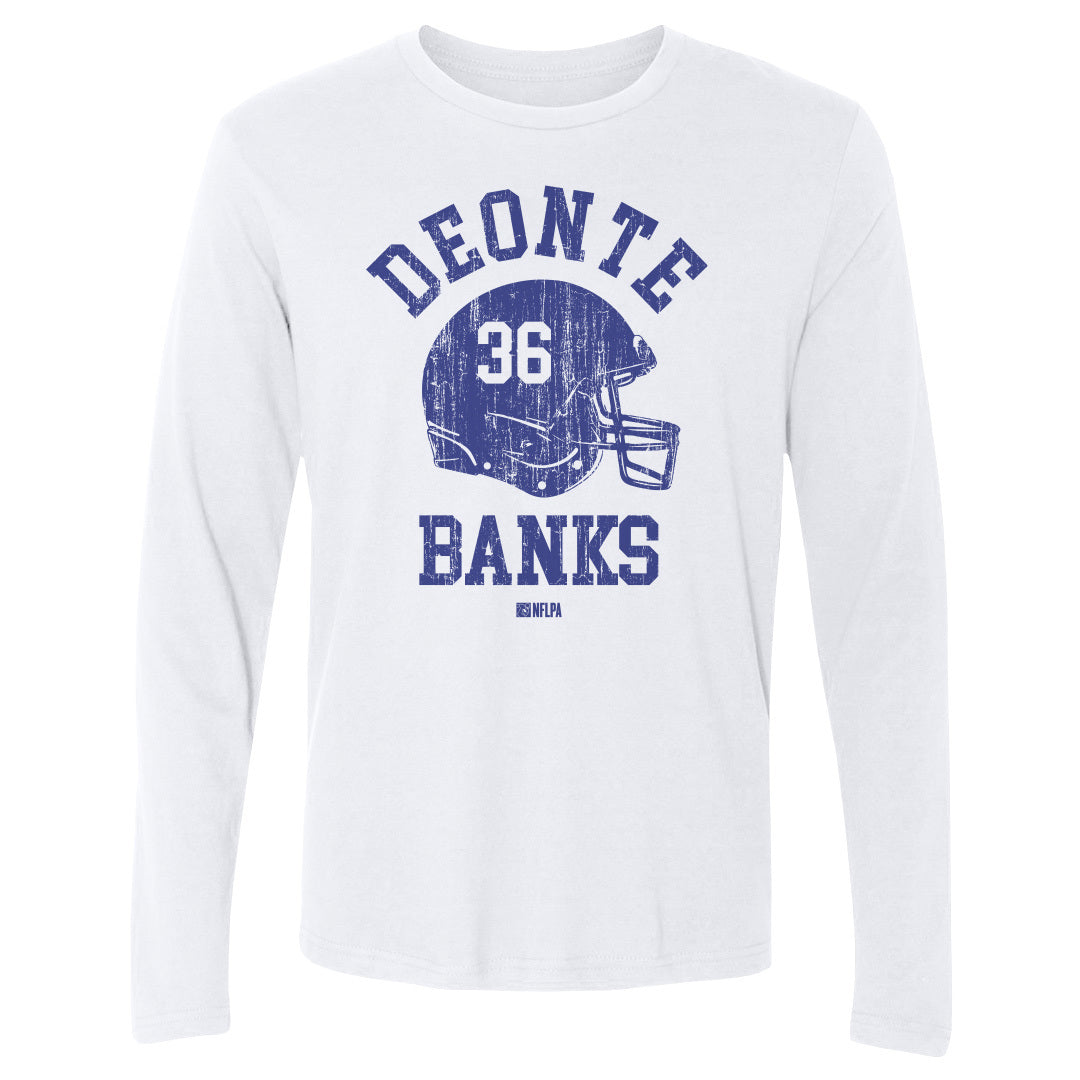 Deonte Banks Men&#39;s Long Sleeve T-Shirt | 500 LEVEL