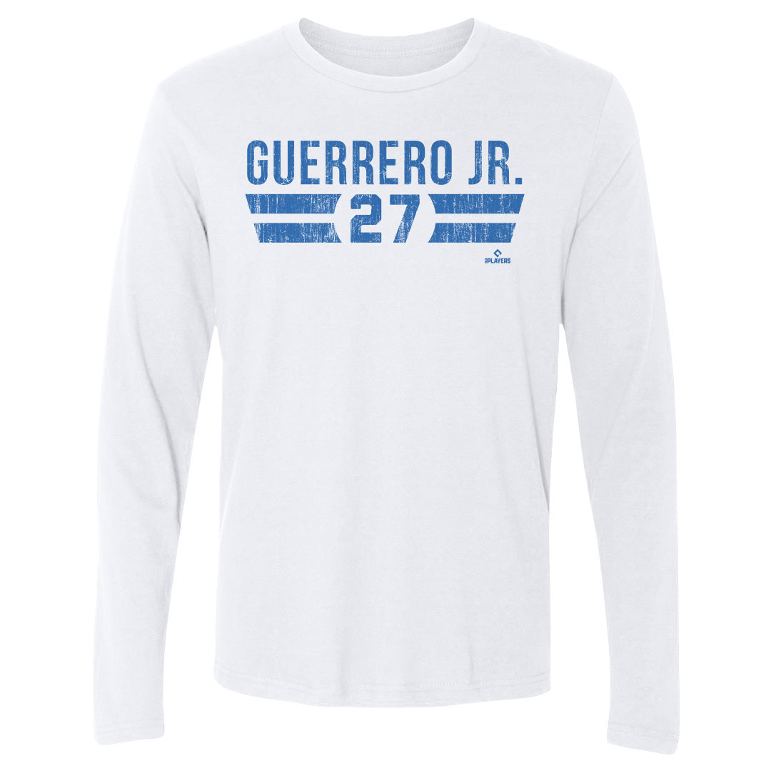 Vladimir Guerrero Jr. Men's Long Sleeve T-Shirt | 500 LEVEL