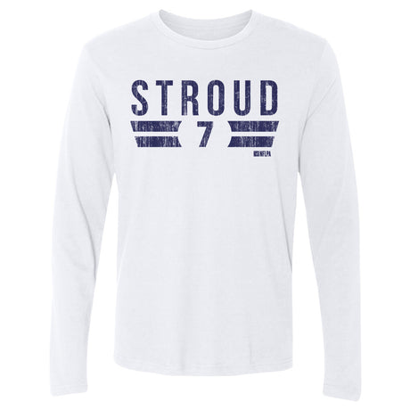 C.J. Stroud Men's Long Sleeve T-Shirt | 500 LEVEL
