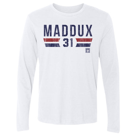 Greg Maddux Men's Long Sleeve T-Shirt | 500 LEVEL