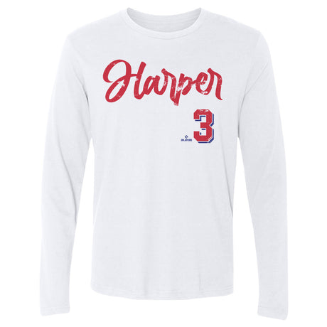 Bryce Harper Men's Long Sleeve T-Shirt | 500 LEVEL