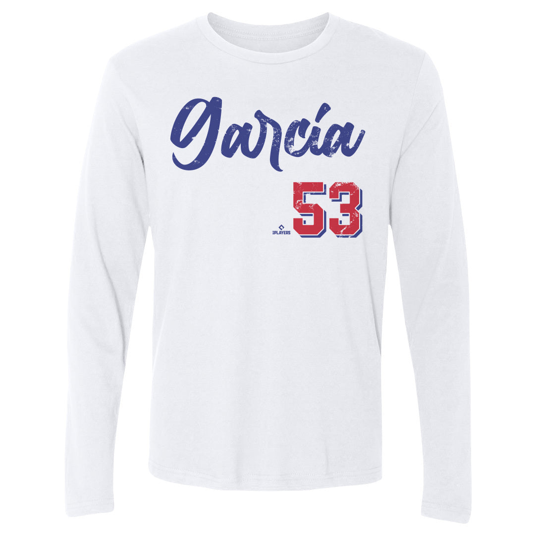 Adolis Garcia Men&#39;s Long Sleeve T-Shirt | 500 LEVEL