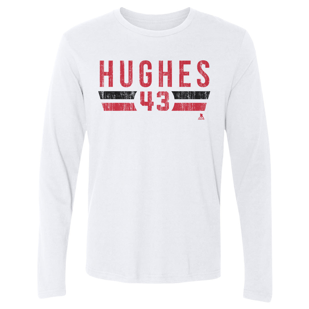 Luke Hughes Men's Long Sleeve T-Shirt | 500 LEVEL