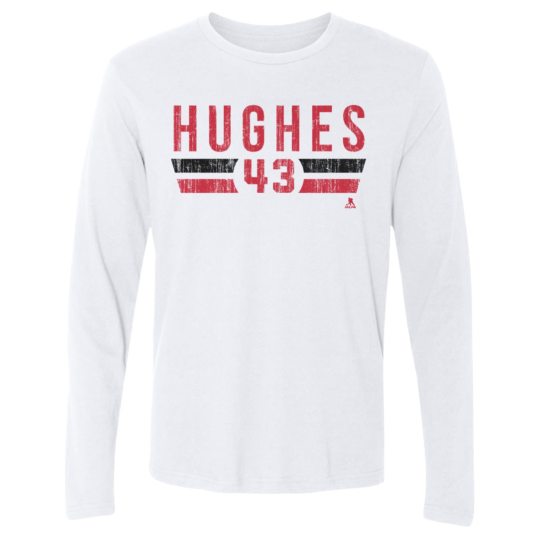 Luke Hughes Men&#39;s Long Sleeve T-Shirt | 500 LEVEL