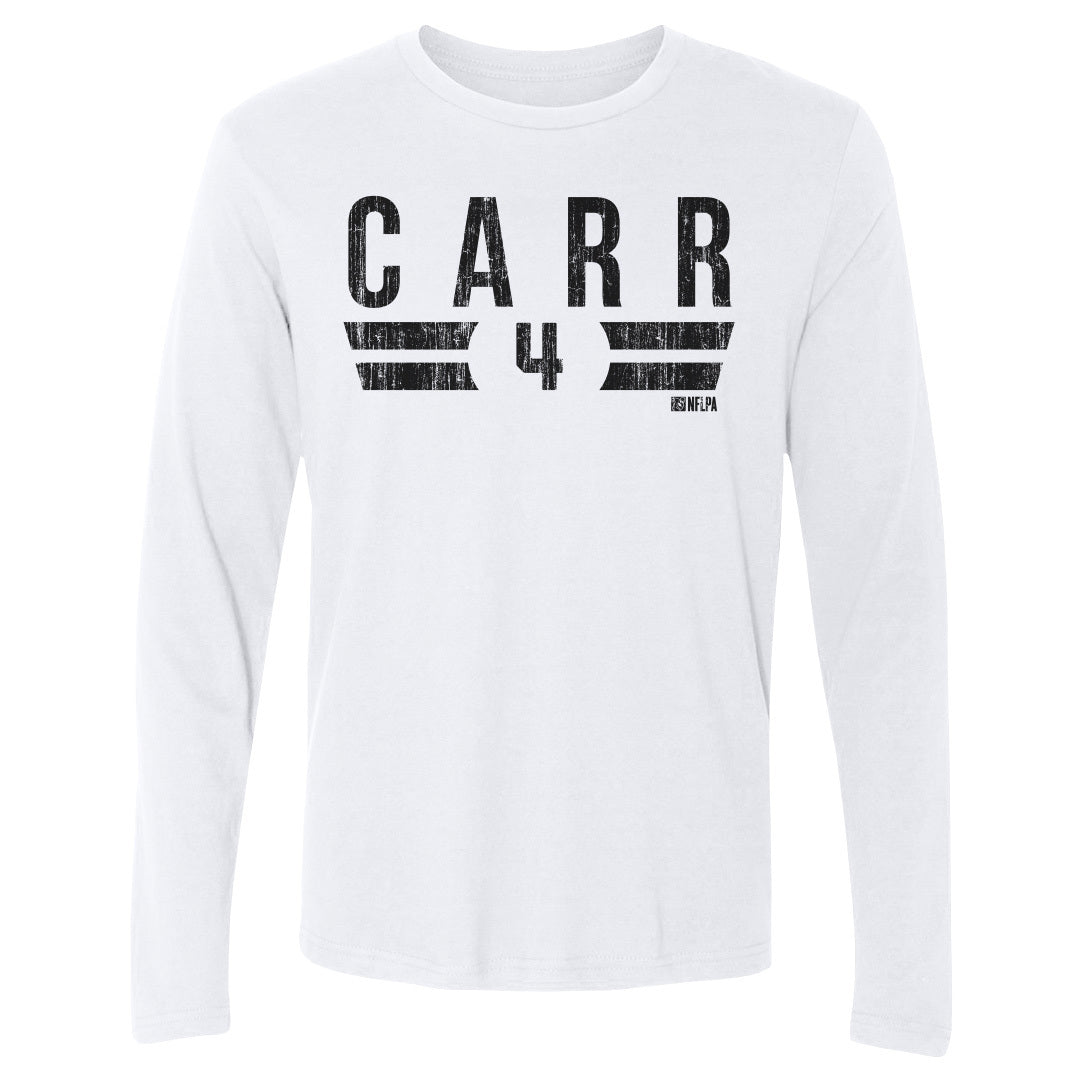 Derek Carr Men&#39;s Long Sleeve T-Shirt | 500 LEVEL