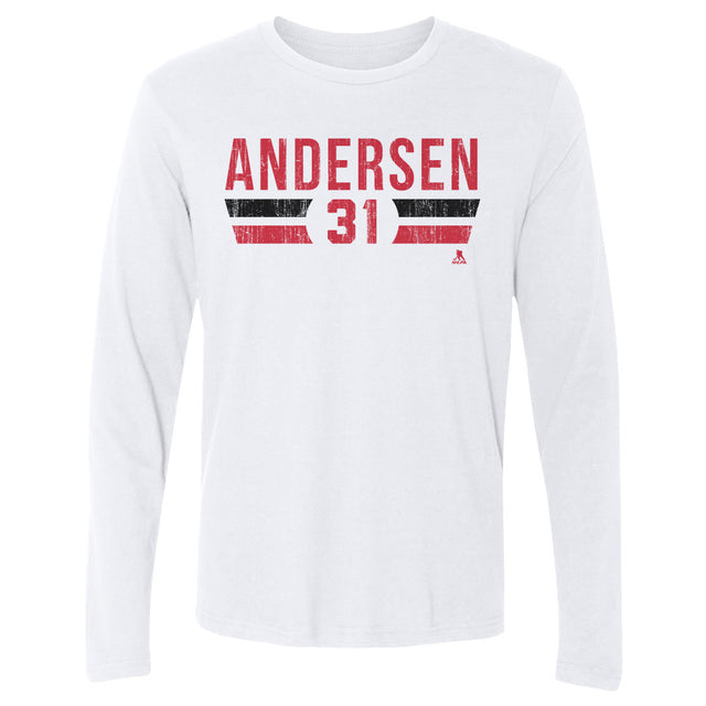 Frederik Andersen Men's Long Sleeve T-Shirt | 500 LEVEL