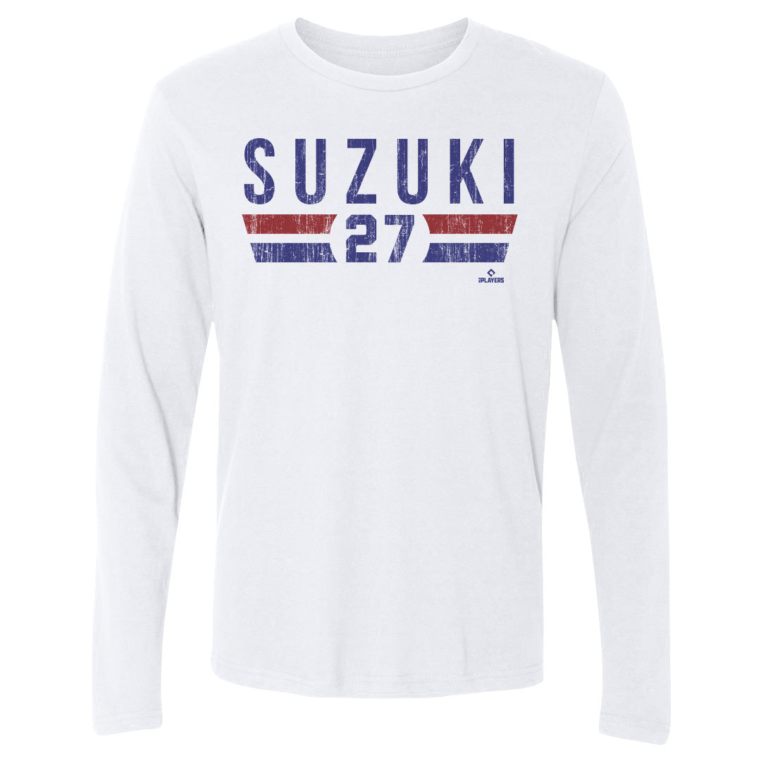Seiya Suzuki Men&#39;s Long Sleeve T-Shirt | 500 LEVEL