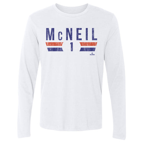 Jeff McNeil Men's Long Sleeve T-Shirt | 500 LEVEL