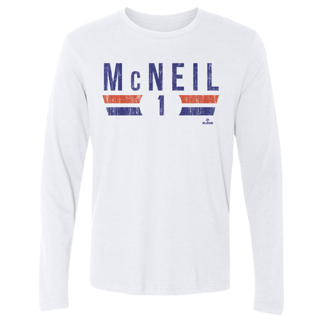 Jeff McNeil Men's Long Sleeve T-Shirt | 500 LEVEL