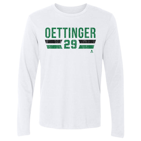 Jake Oettinger Men's Long Sleeve T-Shirt | 500 LEVEL