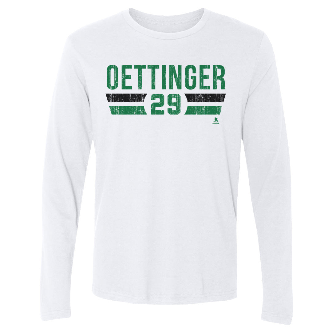 Jake Oettinger Men&#39;s Long Sleeve T-Shirt | 500 LEVEL