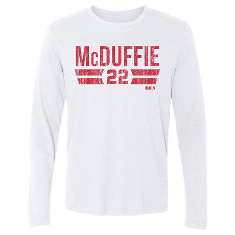 Trent McDuffie Men's Long Sleeve T-Shirt | 500 LEVEL
