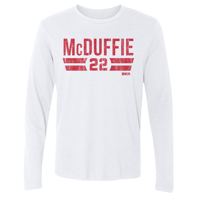 Trent McDuffie Men's Long Sleeve T-Shirt | 500 LEVEL