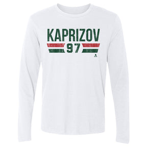 Kirill Kaprizov Men's Long Sleeve T-Shirt | 500 LEVEL