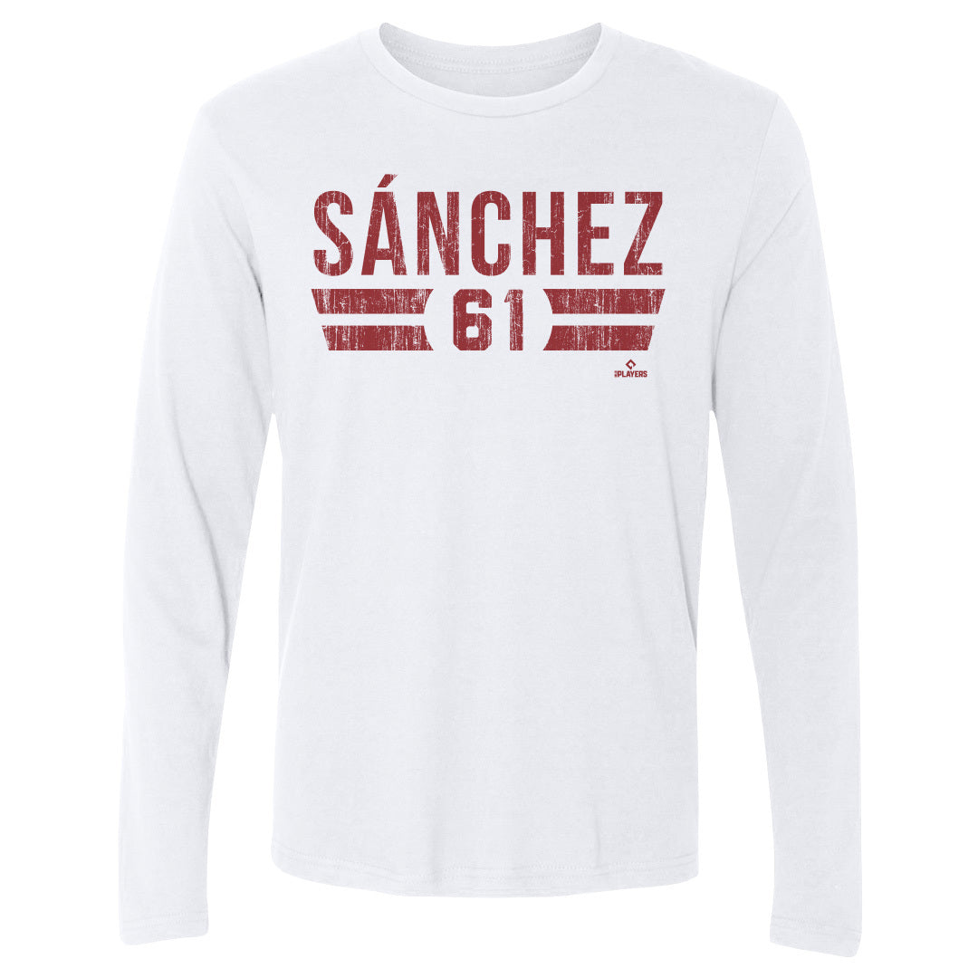 Cristopher Sanchez Men's Long Sleeve T-Shirt | 500 LEVEL