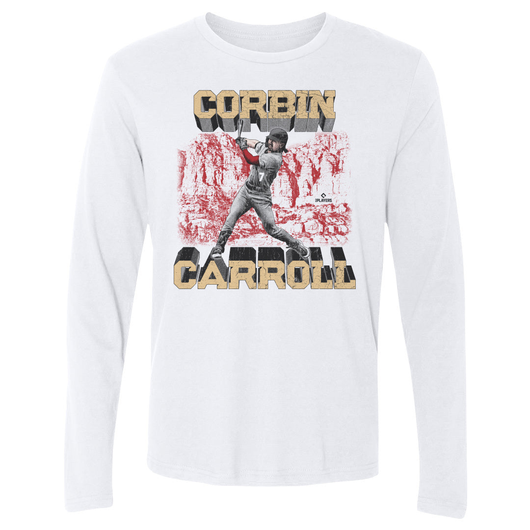 Corbin Carroll Men&#39;s Long Sleeve T-Shirt | 500 LEVEL
