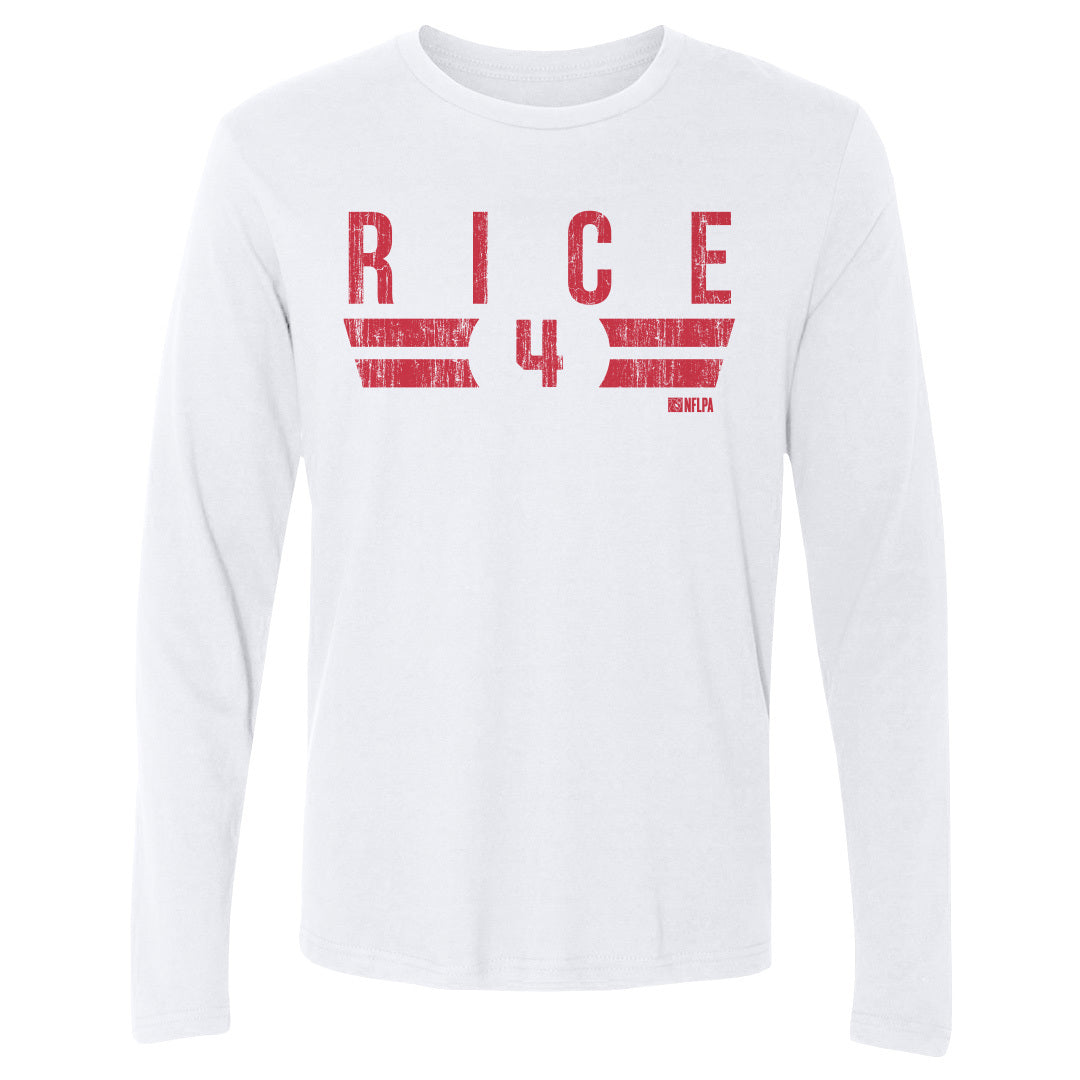 Rashee Rice Men&#39;s Long Sleeve T-Shirt | 500 LEVEL