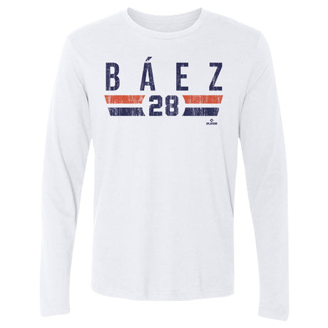 Javier Baez Men's Long Sleeve T-Shirt | 500 LEVEL