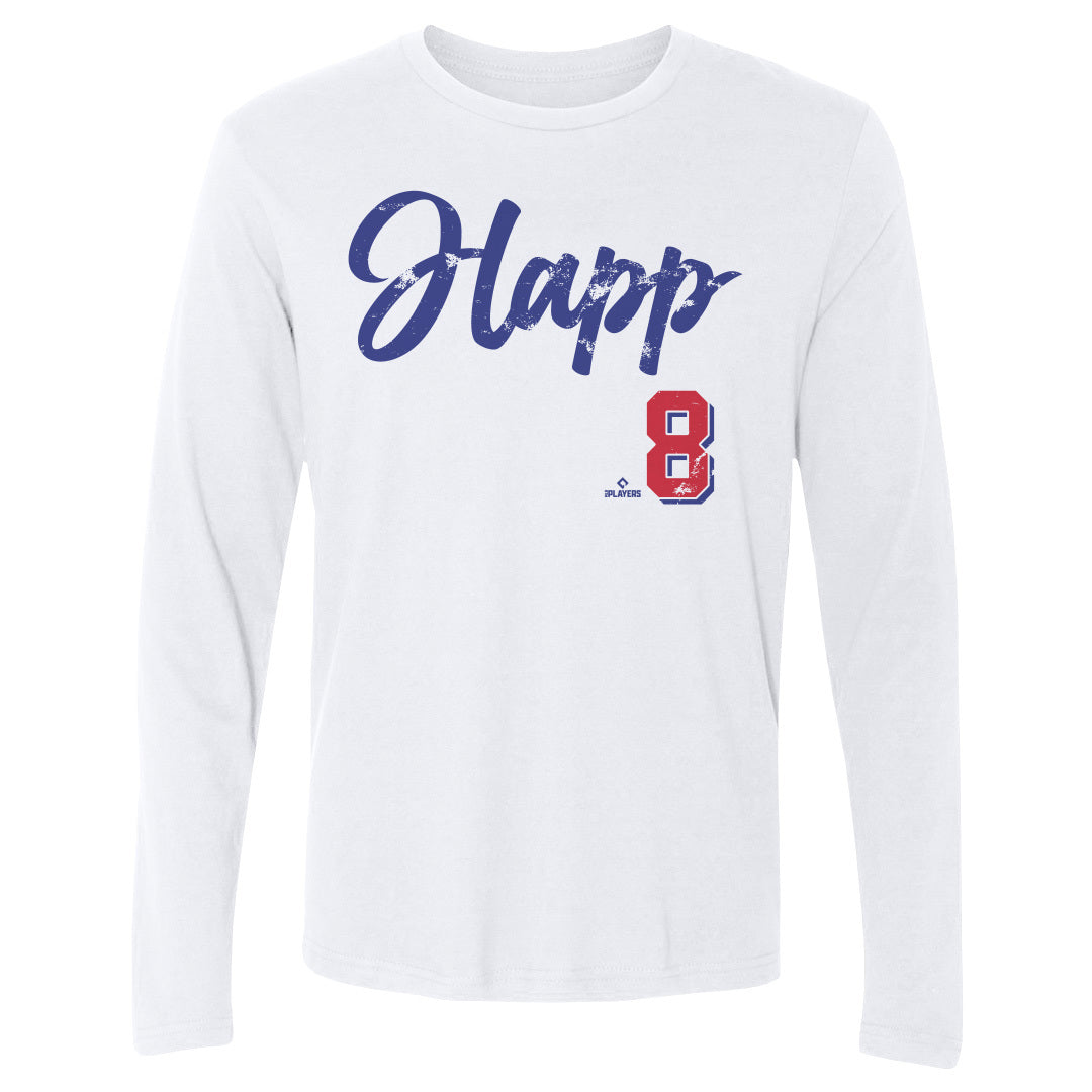 Ian Happ Men&#39;s Long Sleeve T-Shirt | 500 LEVEL