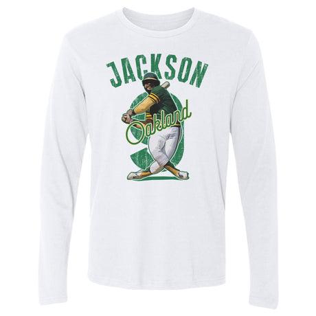 Reggie Jackson Men's Long Sleeve T-Shirt | 500 LEVEL