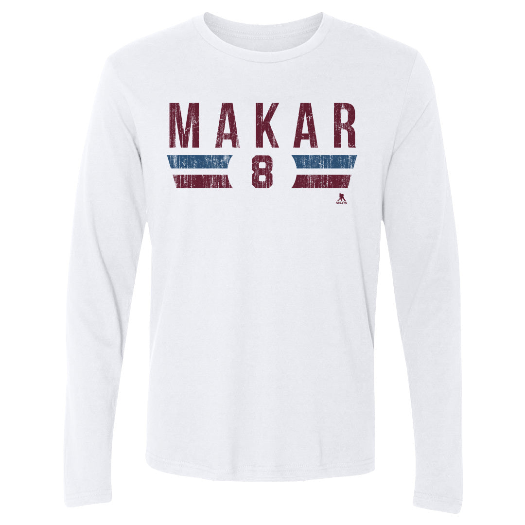Cale Makar Men's Long Sleeve T-Shirt | 500 LEVEL