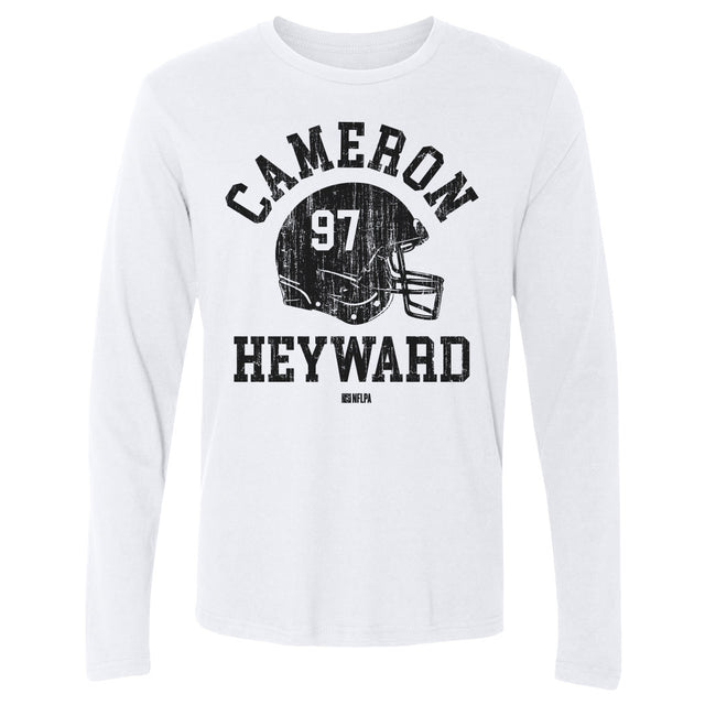 Cameron Heyward Men's Long Sleeve T-Shirt | 500 LEVEL