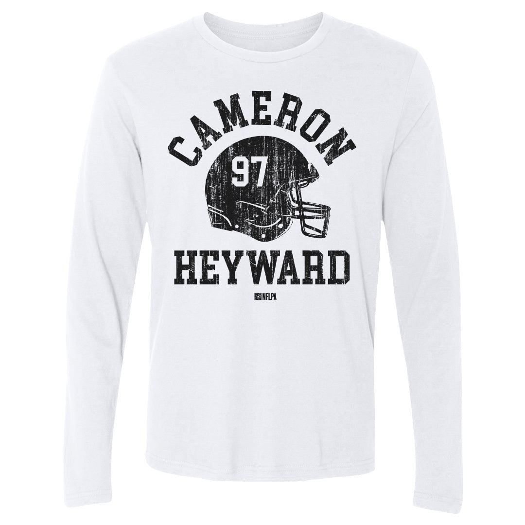 Cameron Heyward Men&#39;s Long Sleeve T-Shirt | 500 LEVEL
