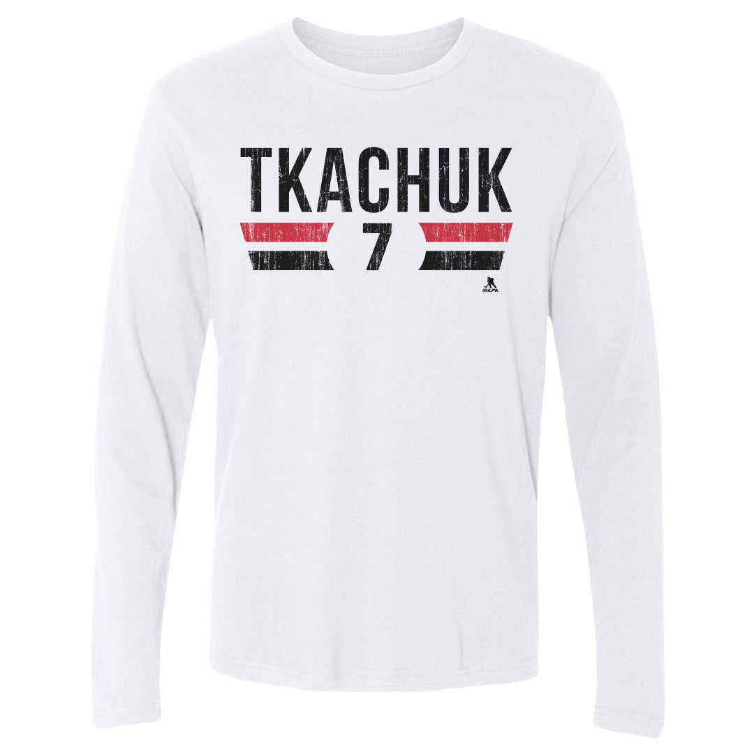 Brady Tkachuk Men's Long Sleeve T-Shirt | 500 LEVEL