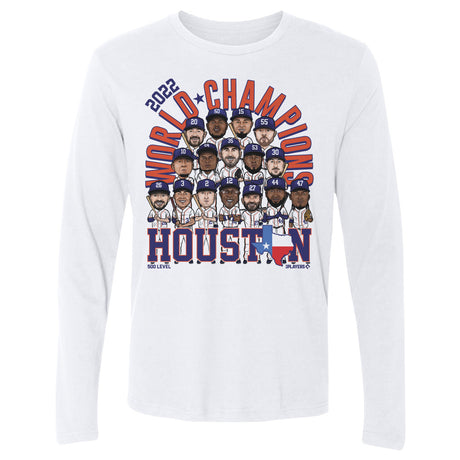 Houston Men's Long Sleeve T-Shirt | 500 LEVEL