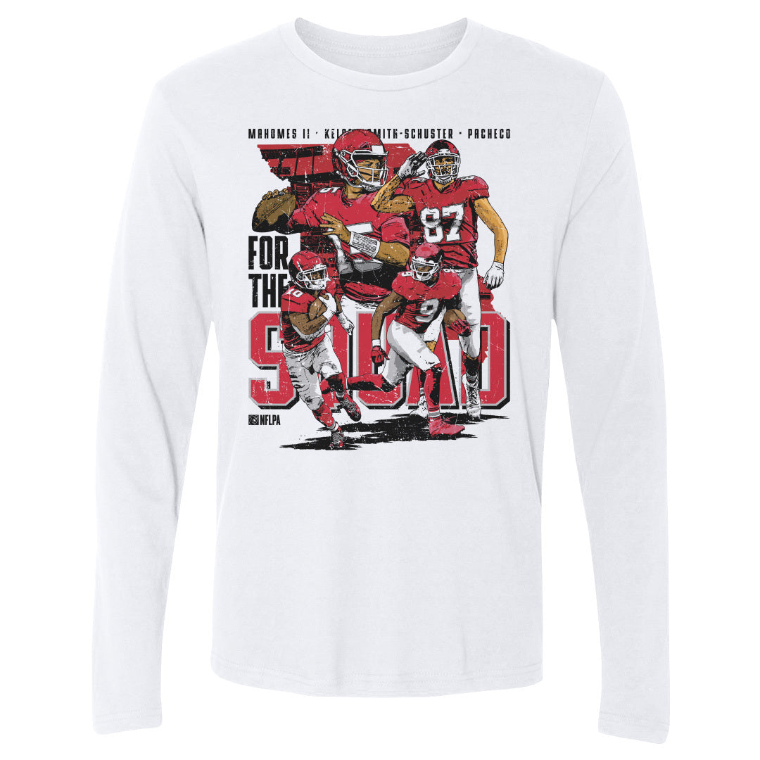 Patrick Mahomes Men's Long Sleeve T-Shirt | 500 LEVEL