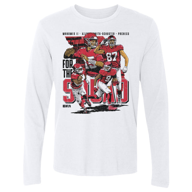 Patrick Mahomes Men's Long Sleeve T-Shirt | 500 LEVEL